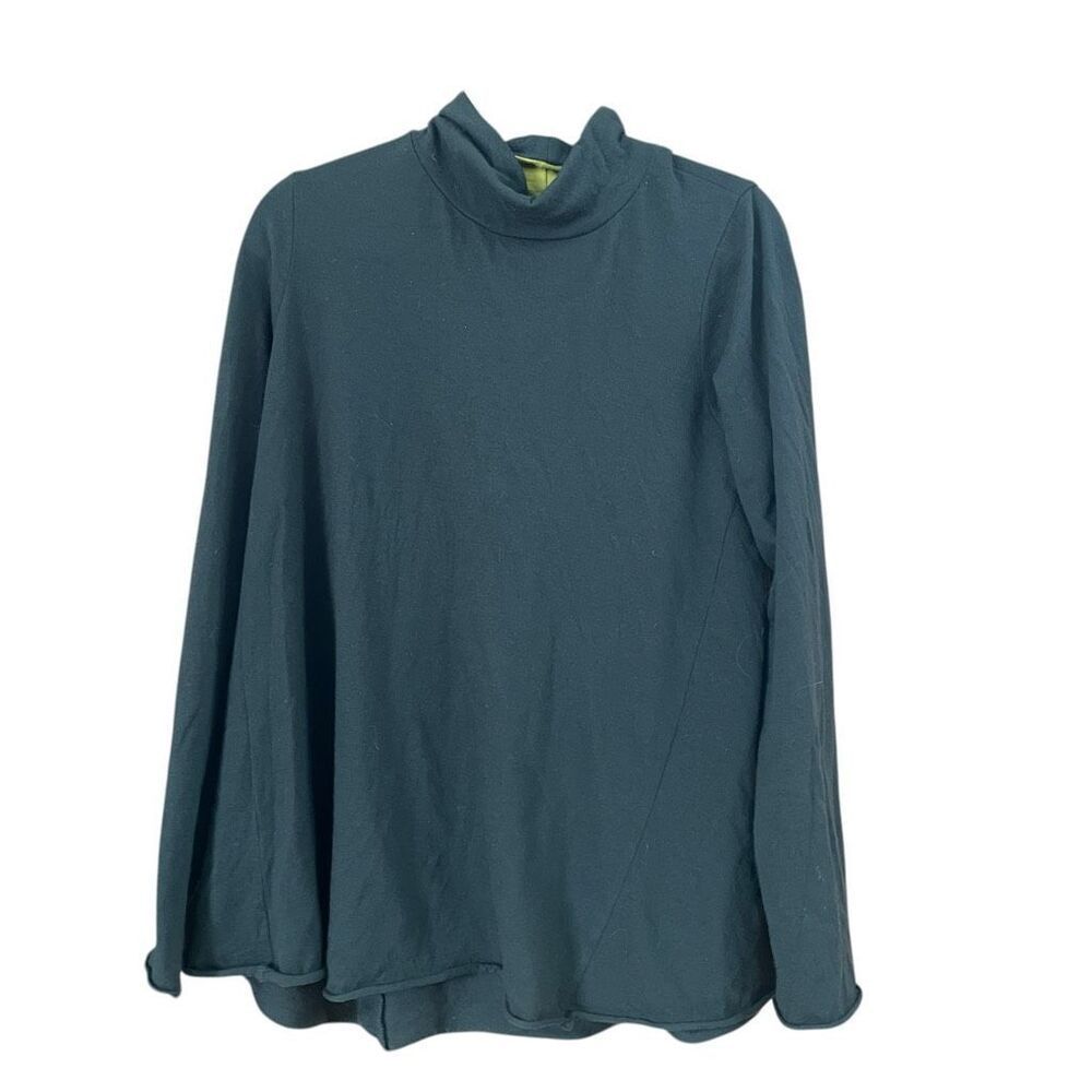 Labo.Art Wool Blend Turtleneck Tunic Shirt